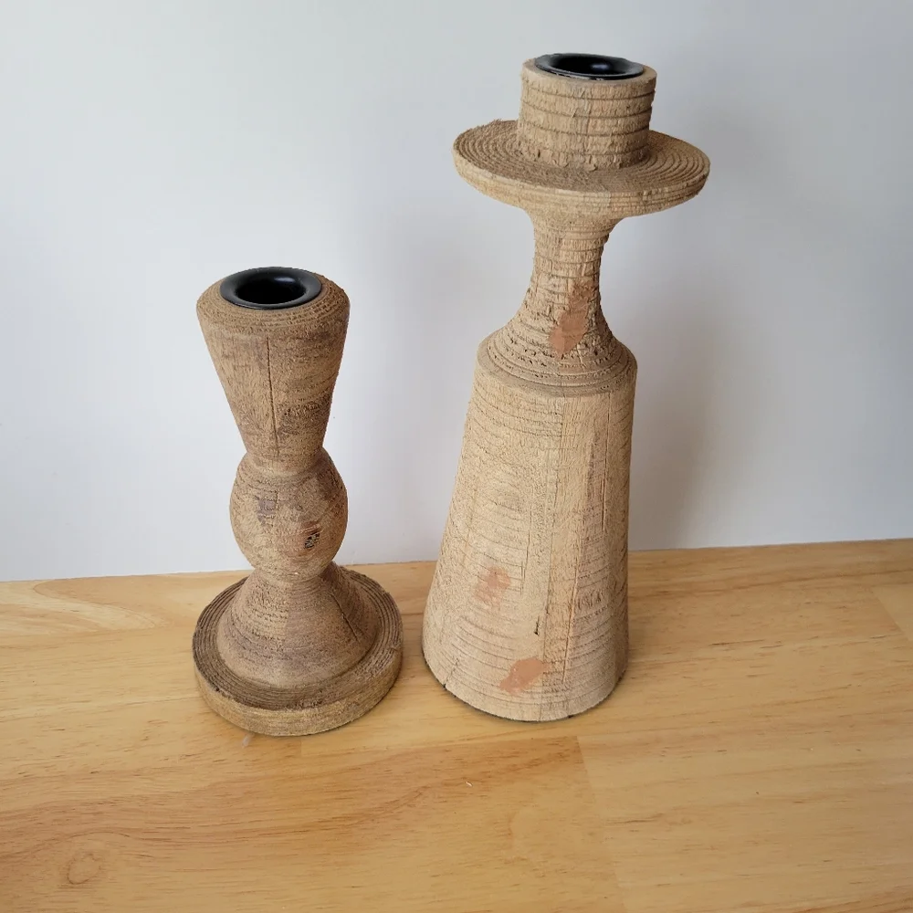 Pottery Barn Candle Holders Set of 2